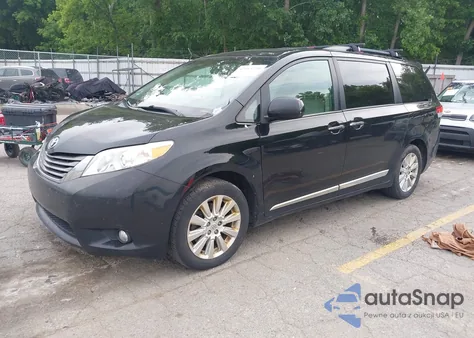 2012 Toyota Sienna Xle 7 Passenger из США, поврежденный, VIN 5TDDK3DC9CS031735